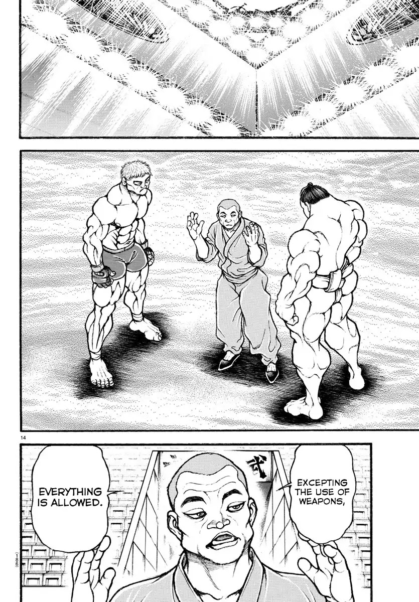 Baki-Dou (2018) Chapter 37 page 13 - Chapter 37: The Yokozuna's Cross-Discipline Match