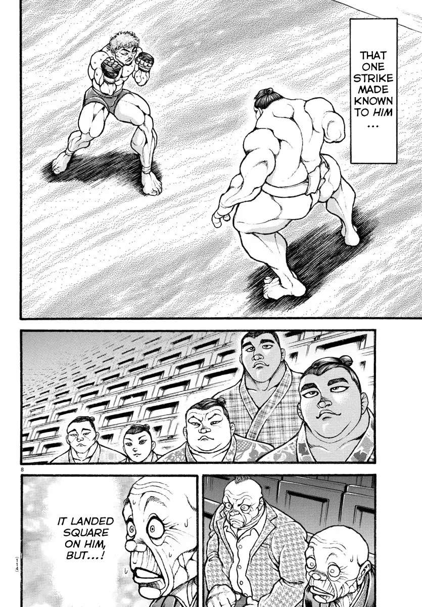 Baki-Dou (2018) Chapter 38 page 8 - Chapter 38: Versus Yokozuna Reihou