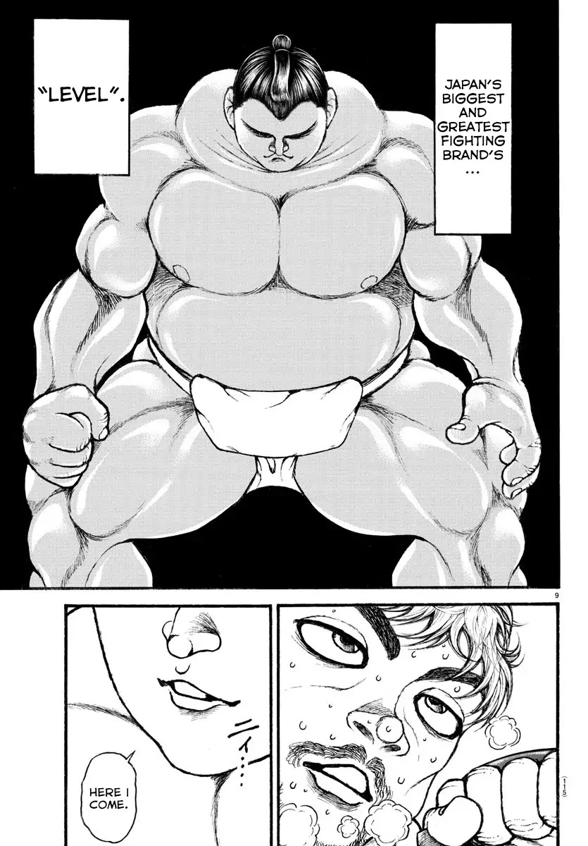 Baki-Dou (2018) Chapter 38 page 9 - Chapter 38: Versus Yokozuna Reihou