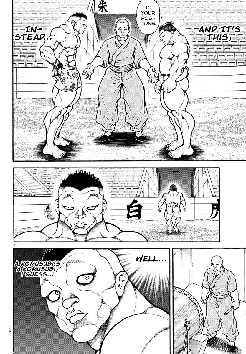 Baki-Dou (2018) Chapter 39 page 10 - Chapter 39: Versus Komusubi Honoo