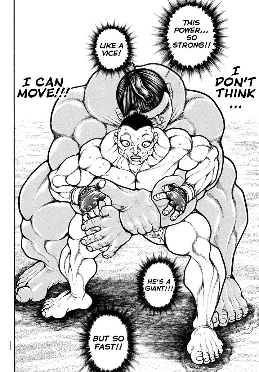 Baki-Dou (2018) Chapter 39 page 16 - Chapter 39: Versus Komusubi Honoo