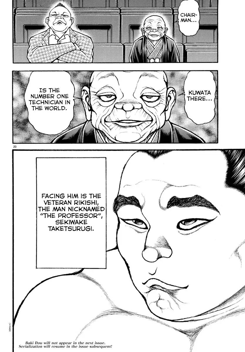 Baki-Dou (2018) Chapter 40 page 19 - Chapter 40: Versus Oozeki Kyogei