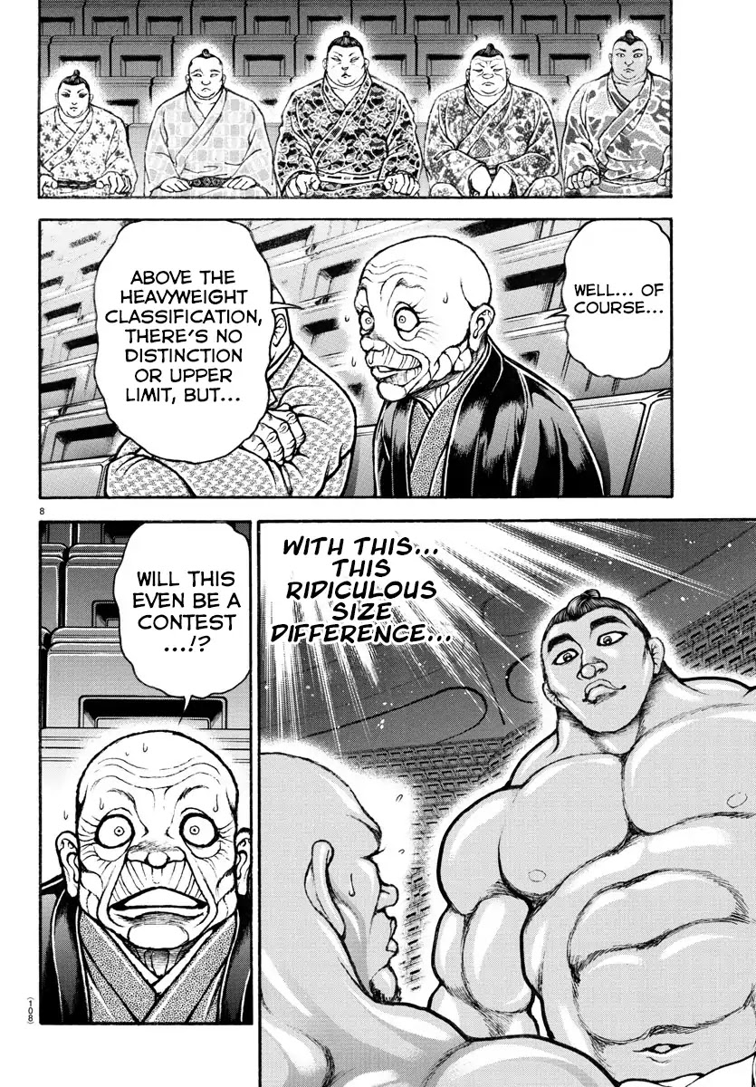 Baki-Dou (2018) Chapter 40 page 8 - Chapter 40: Versus Oozeki Kyogei