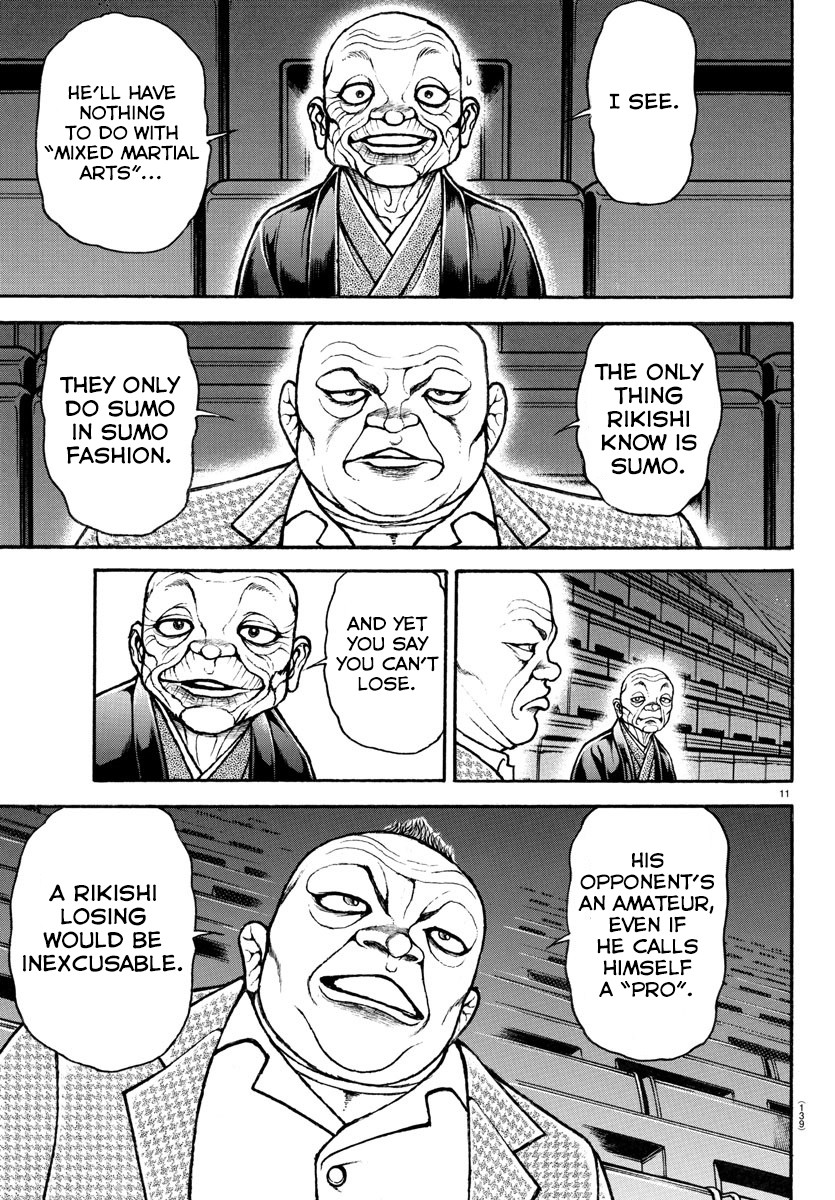 Baki-Dou (2018) Chapter 42 page 11 - Chapter 42: Versus Maegashira Top Shachihoko