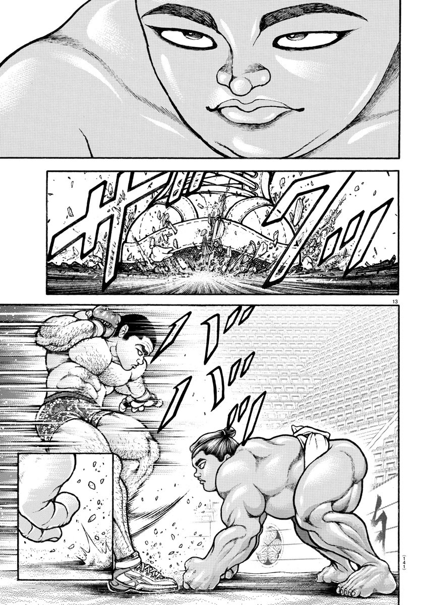 Baki-Dou (2018) Chapter 42 page 13 - Chapter 42: Versus Maegashira Top Shachihoko