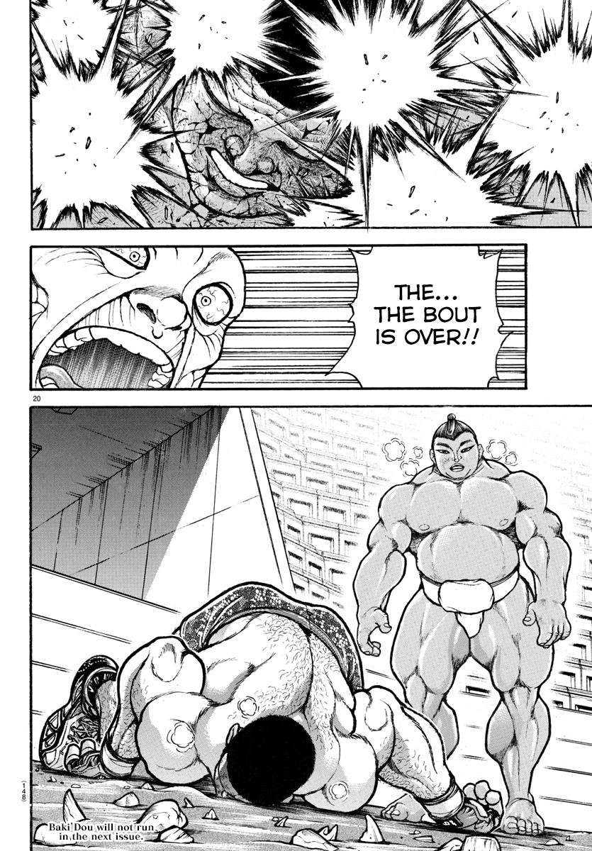 Baki-Dou (2018) Chapter 42 page 20 - Chapter 42: Versus Maegashira Top Shachihoko