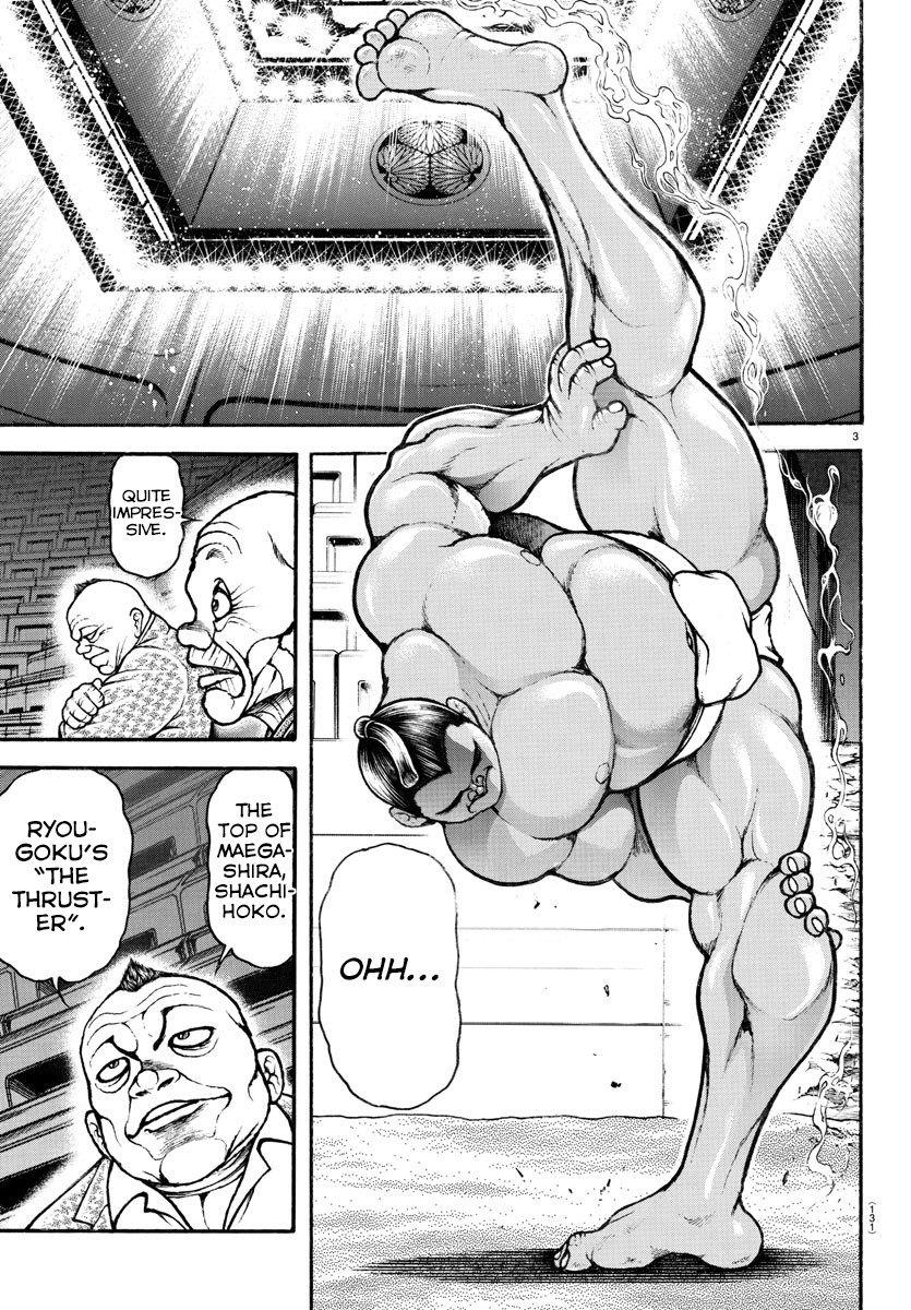 Baki-Dou (2018) Chapter 42 page 3 - Chapter 42: Versus Maegashira Top Shachihoko