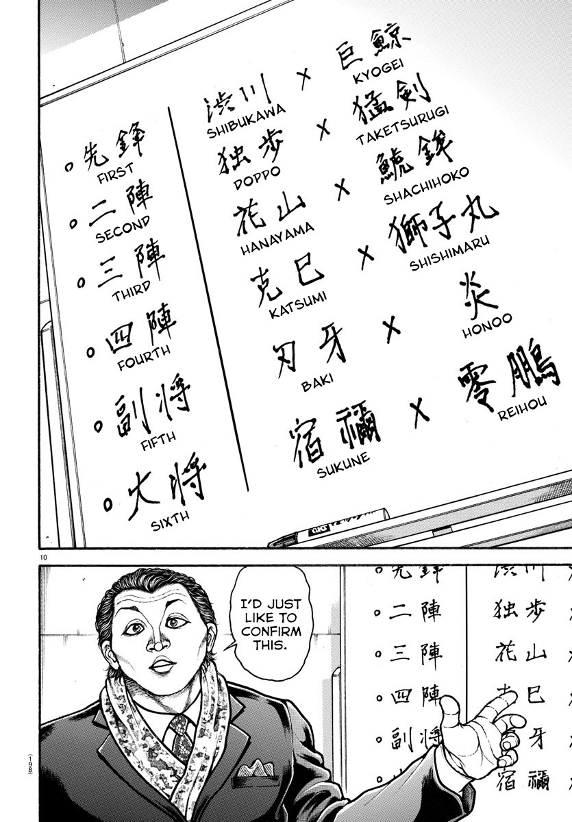 Baki-Dou (2018) Chapter 48 page 8 - Chapter 48: Smiling