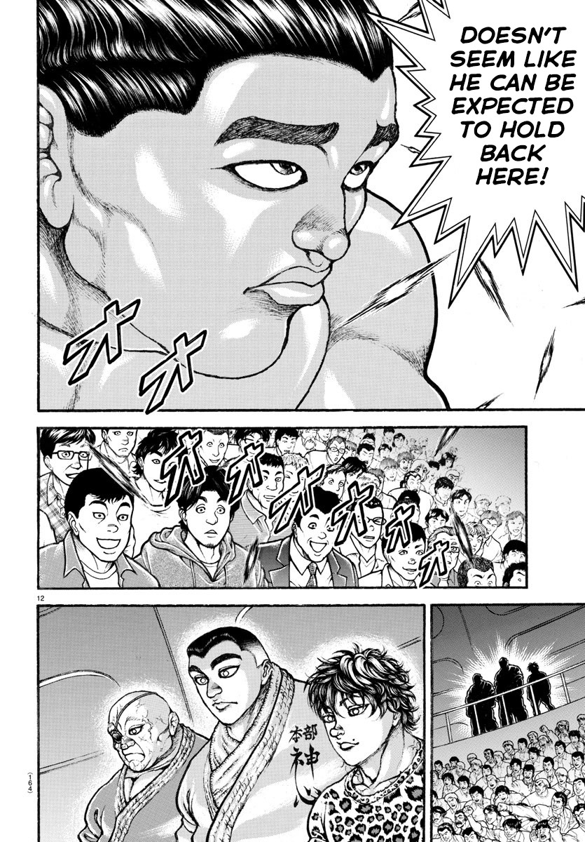 Baki-Dou (2018) Chapter 50 page 12 - Chapter 50: An Overwhelming Difference in Weight