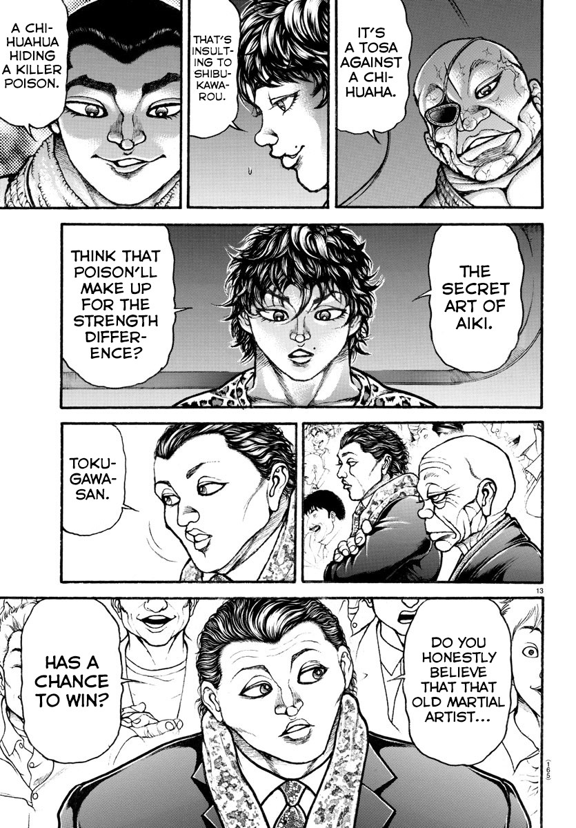 Baki-Dou (2018) Chapter 50 page 13 - Chapter 50: An Overwhelming Difference in Weight