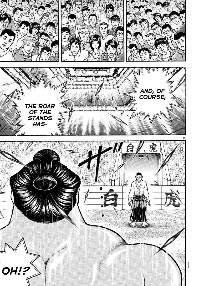 Baki-Dou (2018) Chapter 50 page 15 - Chapter 50: An Overwhelming Difference in Weight