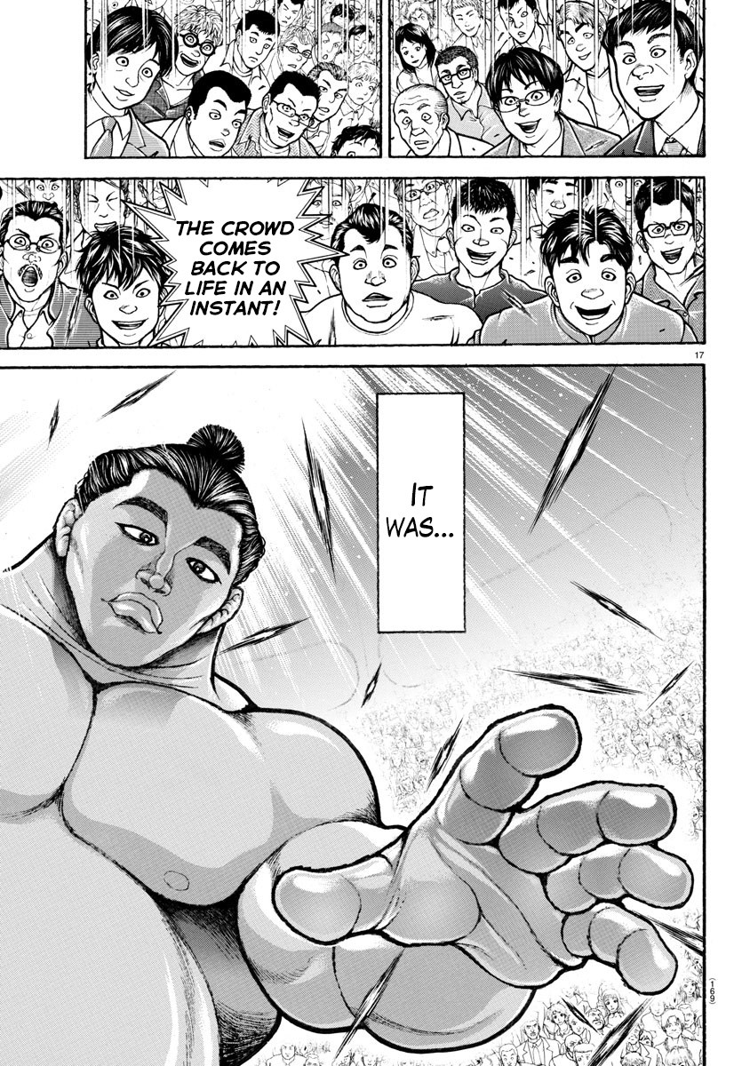 Baki-Dou (2018) Chapter 50 page 17 - Chapter 50: An Overwhelming Difference in Weight