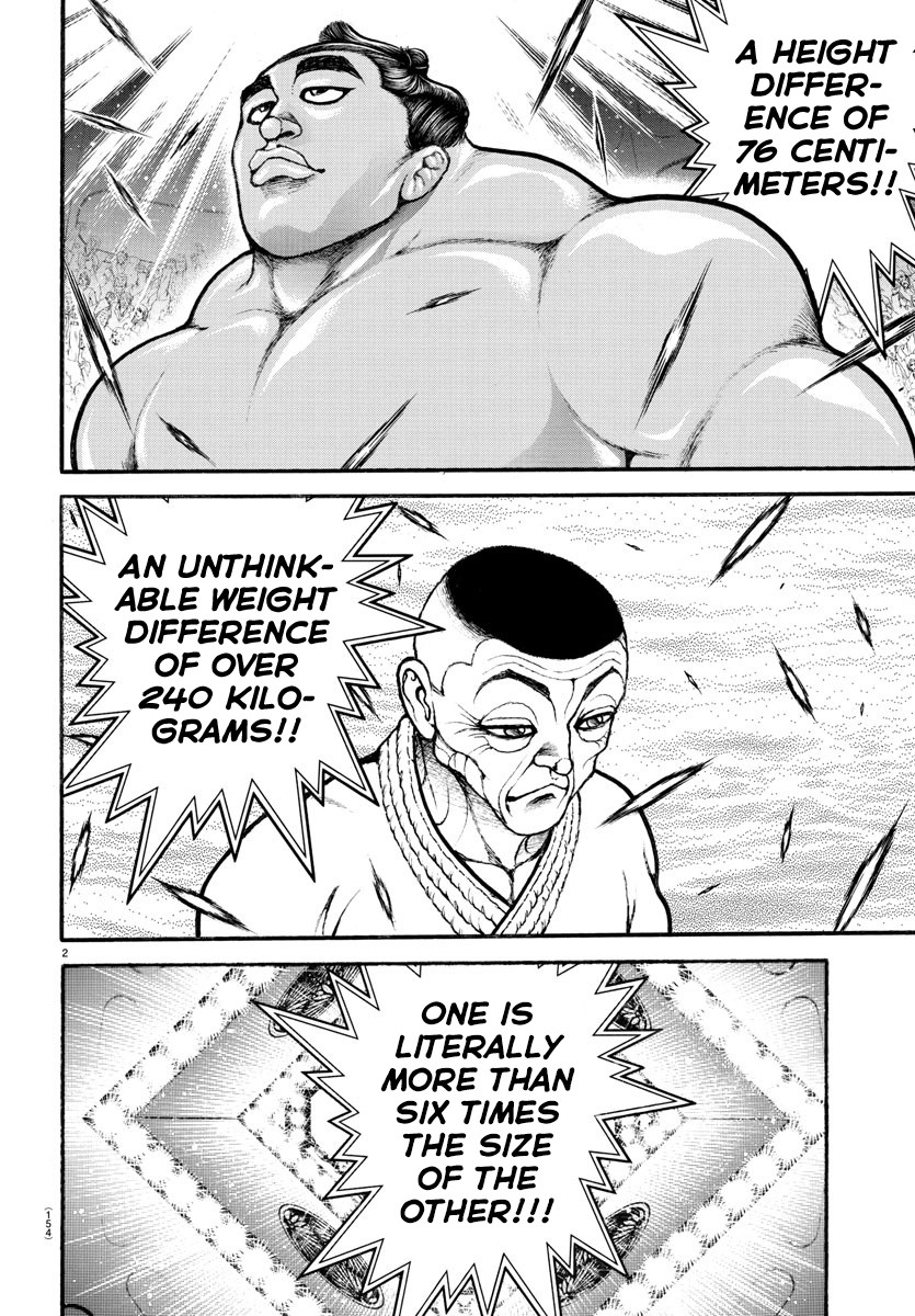 Baki-Dou (2018) Chapter 50 page 3 - Chapter 50: An Overwhelming Difference in Weight