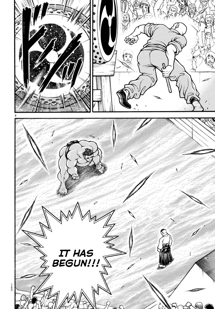 Baki-Dou (2018) Chapter 50 page 8 - Chapter 50: An Overwhelming Difference in Weight