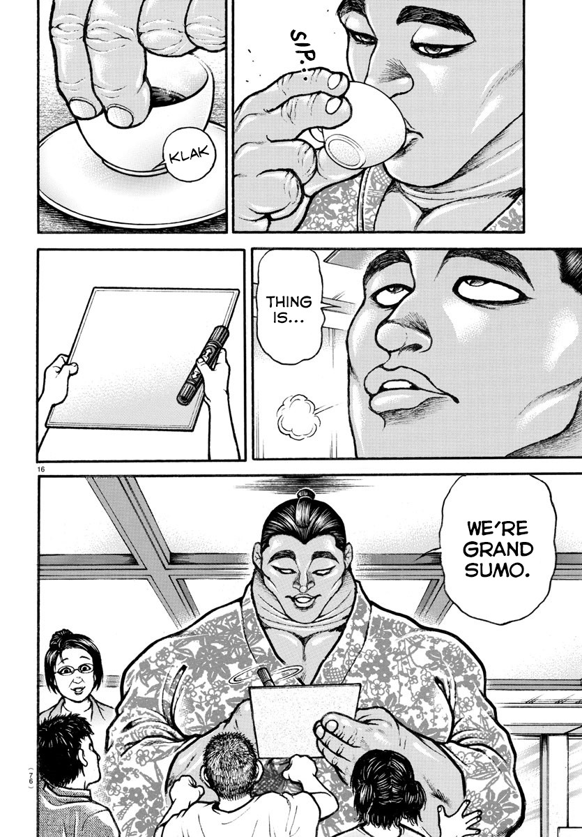 Baki-Dou (2018) Chapter 54 page 16 - Chapter 54: The Limits of Size Difference