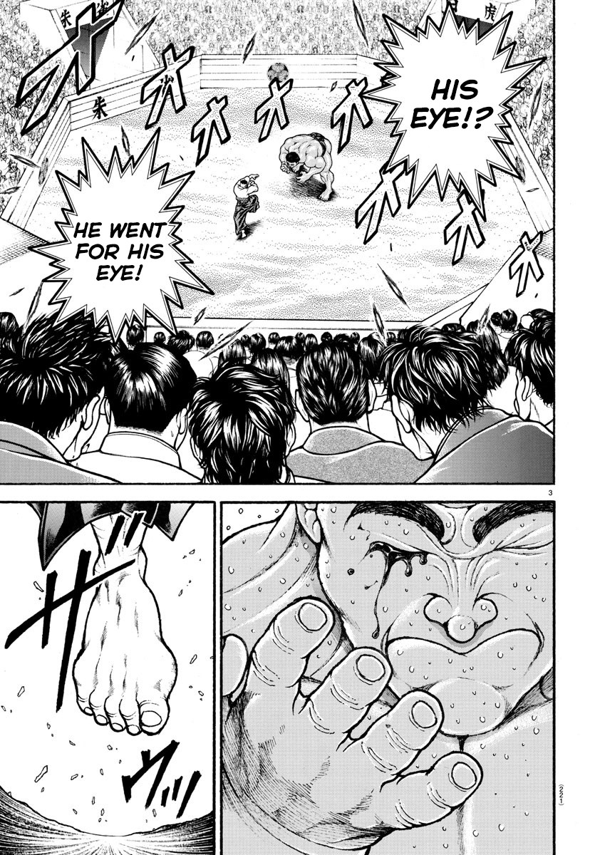 Baki-Dou (2018) Chapter 58 page 3 - Chapter 58: Where Weight Difference Is Blind