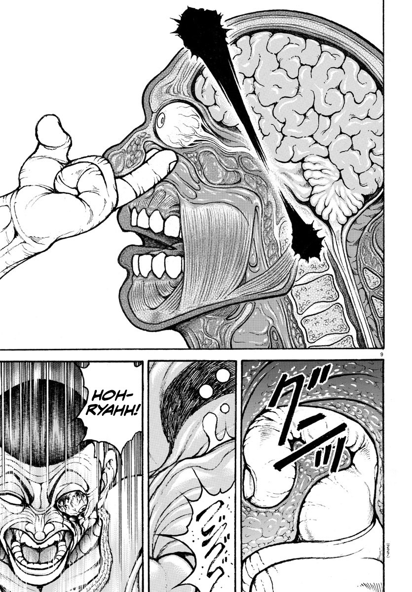 Baki-Dou (2018) Chapter 58 page 9 - Chapter 58: Where Weight Difference Is Blind