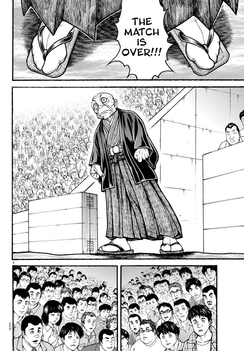 Baki-Dou (2018) Chapter 59 page 2 - Chapter 59: The Conclusion of the First Match
