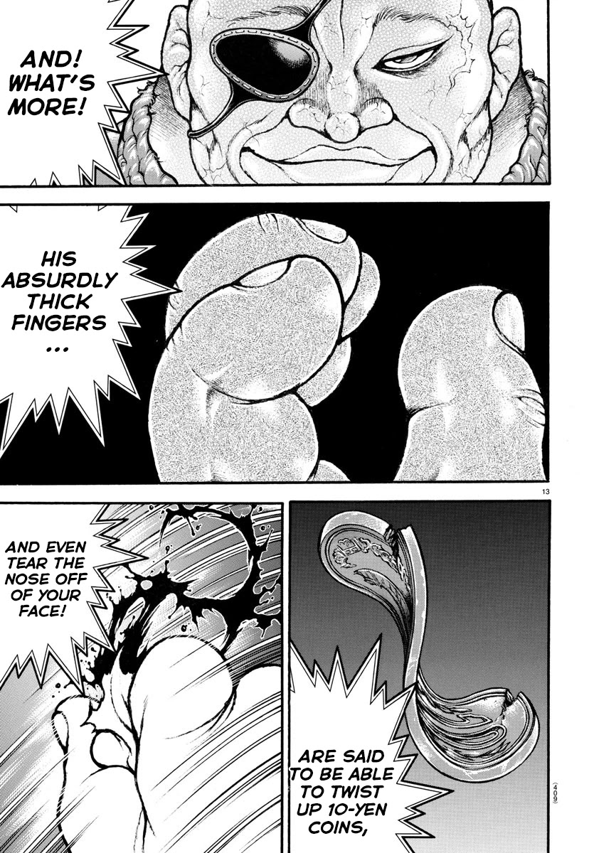 Baki-Dou (2018) Chapter 60 page 13 - Chapter 60: Doppo vs Taketsurugi
