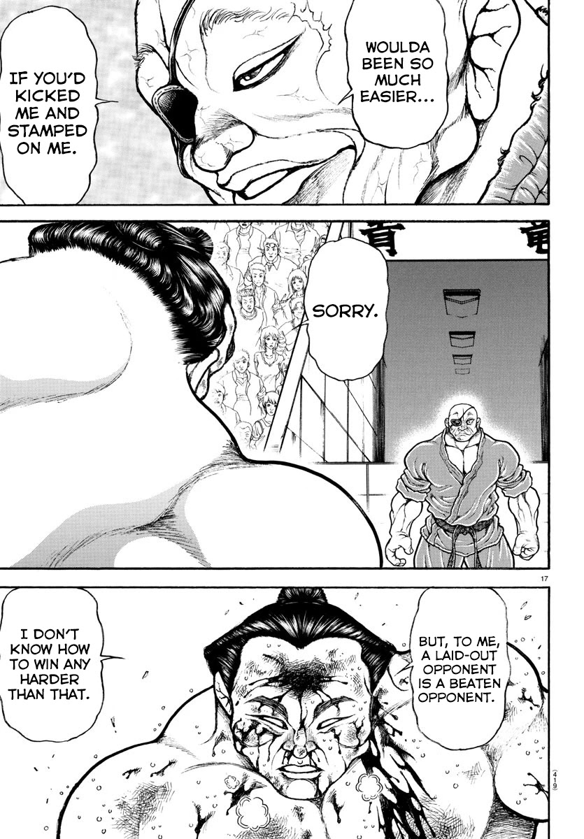Baki-Dou (2018) Chapter 63 page 17 - Chapter 63: Like a Knife