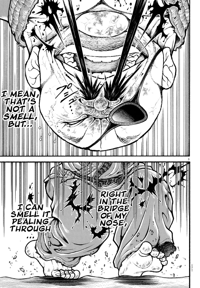 Baki-Dou (2018) Chapter 66 page 3 - Chapter 66: The Scent of Screeching Pain
