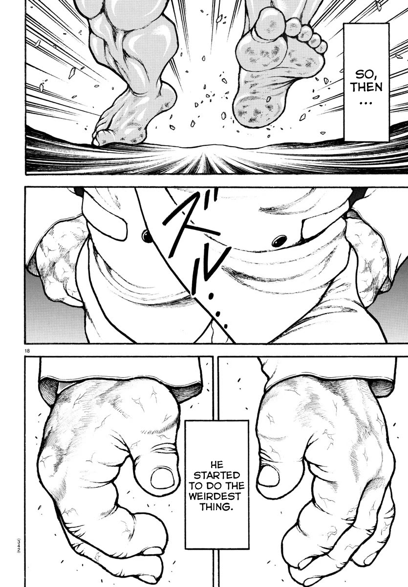 Baki-Dou (2018) Chapter 68 page 16 - Chapter 68: Hanayama Kaoru vs Shachihoko