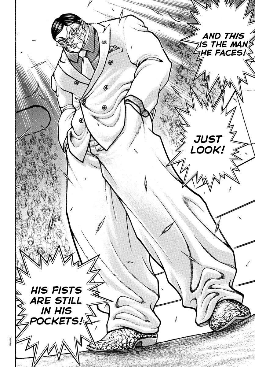 Baki-Dou (2018) Chapter 68 page 3 - Chapter 68: Hanayama Kaoru vs Shachihoko