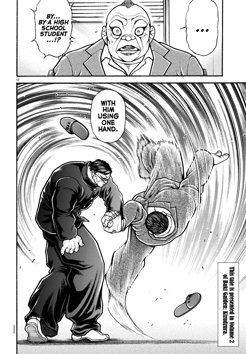 Baki-Dou (2018) Chapter 70 page 12 - Chapter 70: He's That Kid!!!