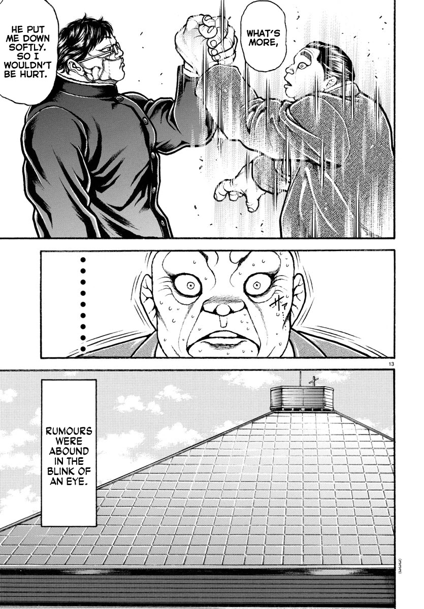 Baki-Dou (2018) Chapter 70 page 13 - Chapter 70: He's That Kid!!!