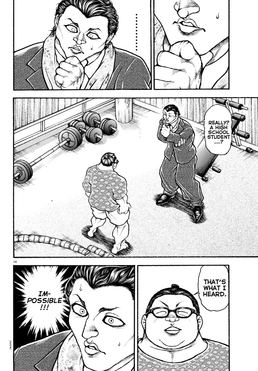 Baki-Dou (2018) Chapter 70 page 14 - Chapter 70: He's That Kid!!!