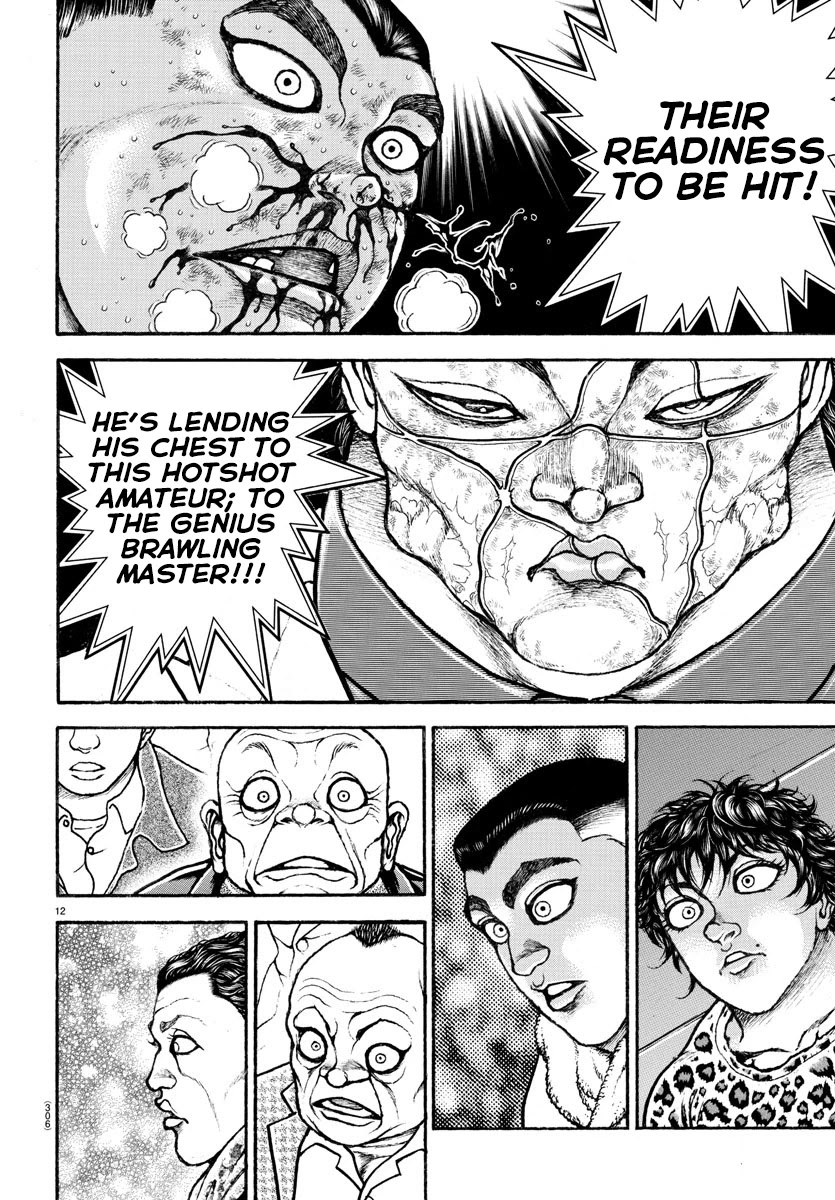Baki-Dou (2018) Chapter 72 page 12 - Chapter 72: Man Stance