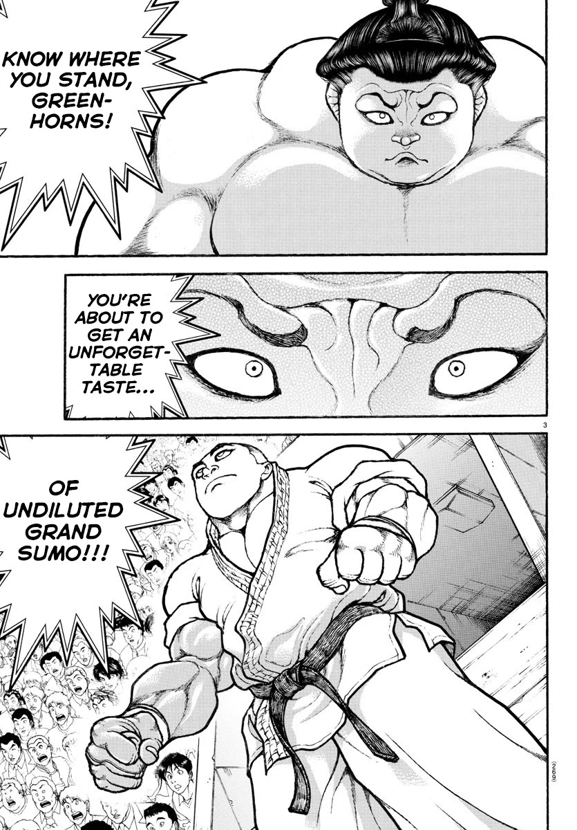 Baki-Dou (2018) Chapter 76 page 3 - Chapter 76: Orochi Katsumi, Reborn