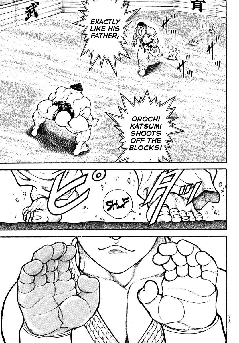 Baki-Dou (2018) Chapter 76 page 5 - Chapter 76: Orochi Katsumi, Reborn