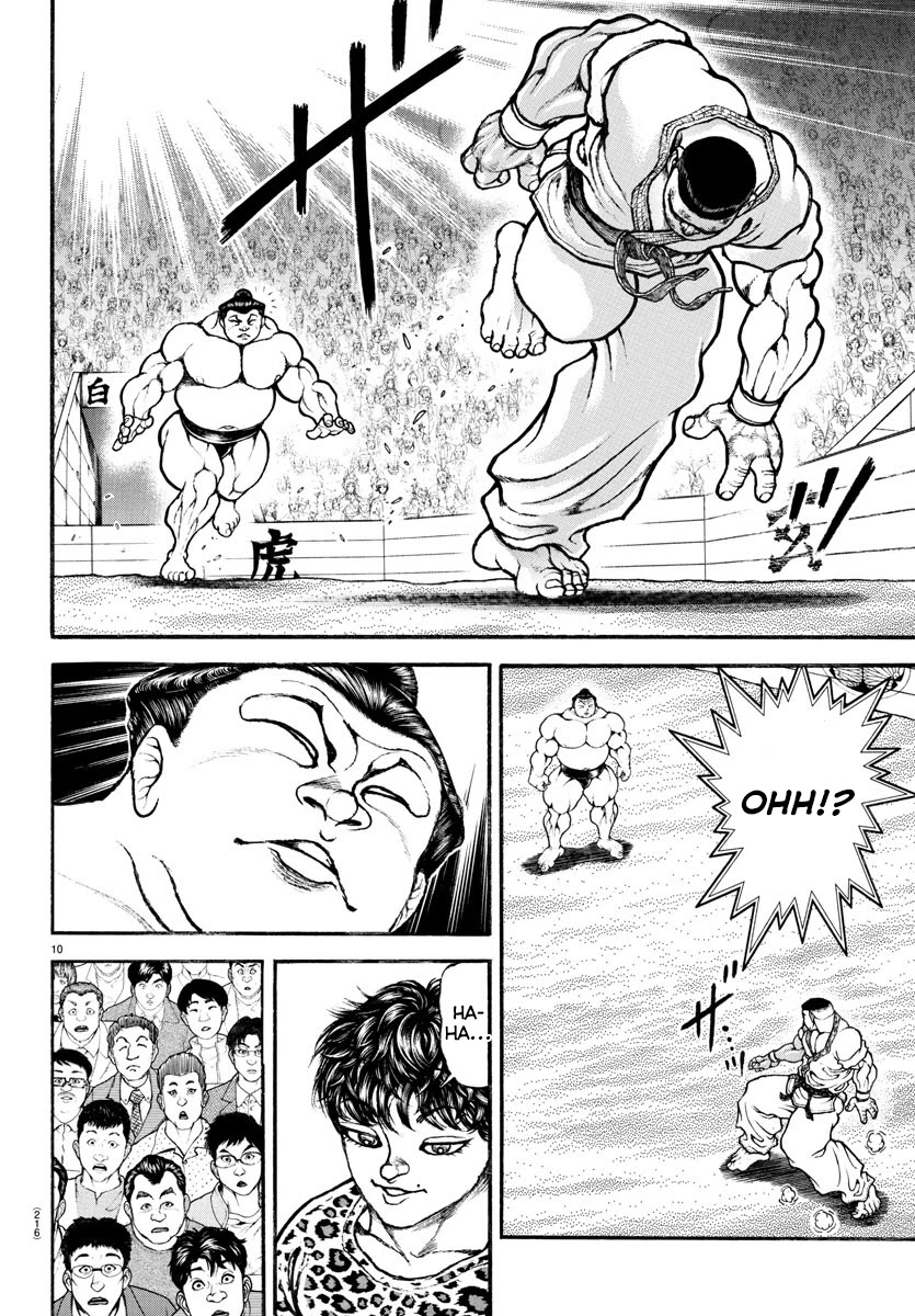 Baki-Dou (2018) Chapter 77 page 10 - Chapter 77: The Length of Ten Seconds