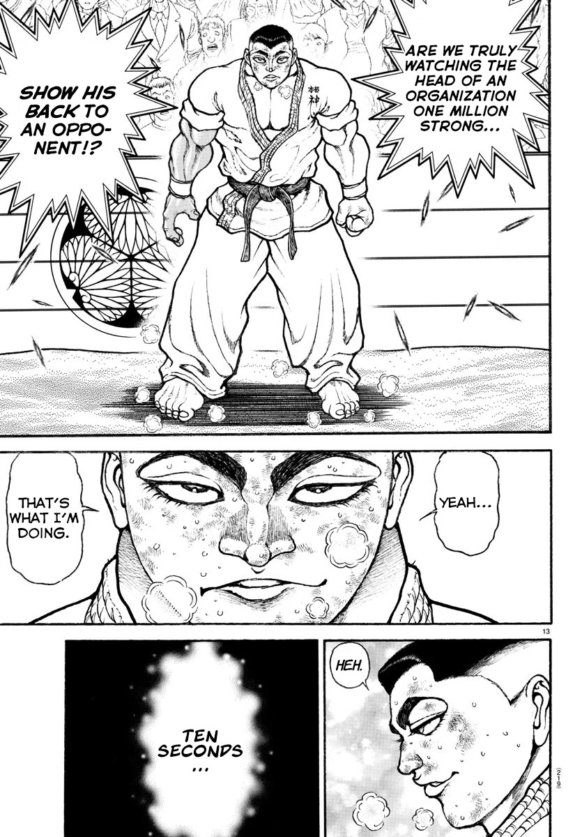 Baki-Dou (2018) Chapter 77 page 13 - Chapter 77: The Length of Ten Seconds