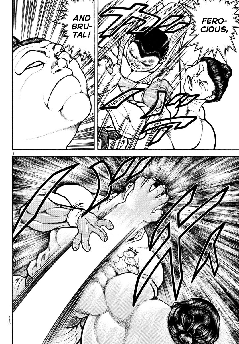 Baki-Dou (2018) Chapter 77 page 8 - Chapter 77: The Length of Ten Seconds