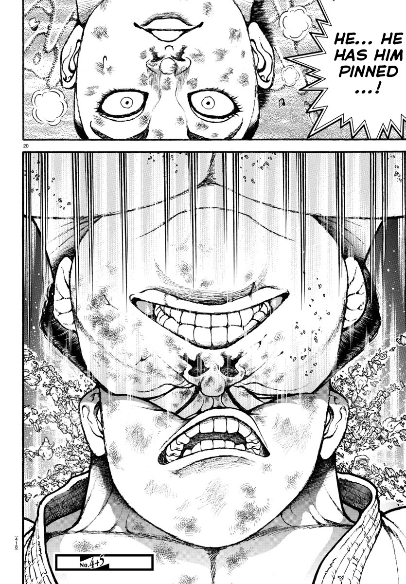 Baki-Dou (2018) Chapter 80 page 18 - Chapter 80: His Last All-Out Burst