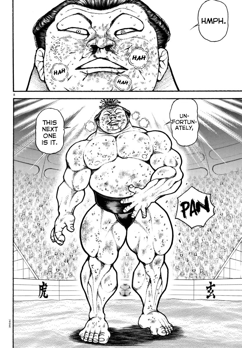 Baki-Dou (2018) Chapter 80 page 7 - Chapter 80: His Last All-Out Burst