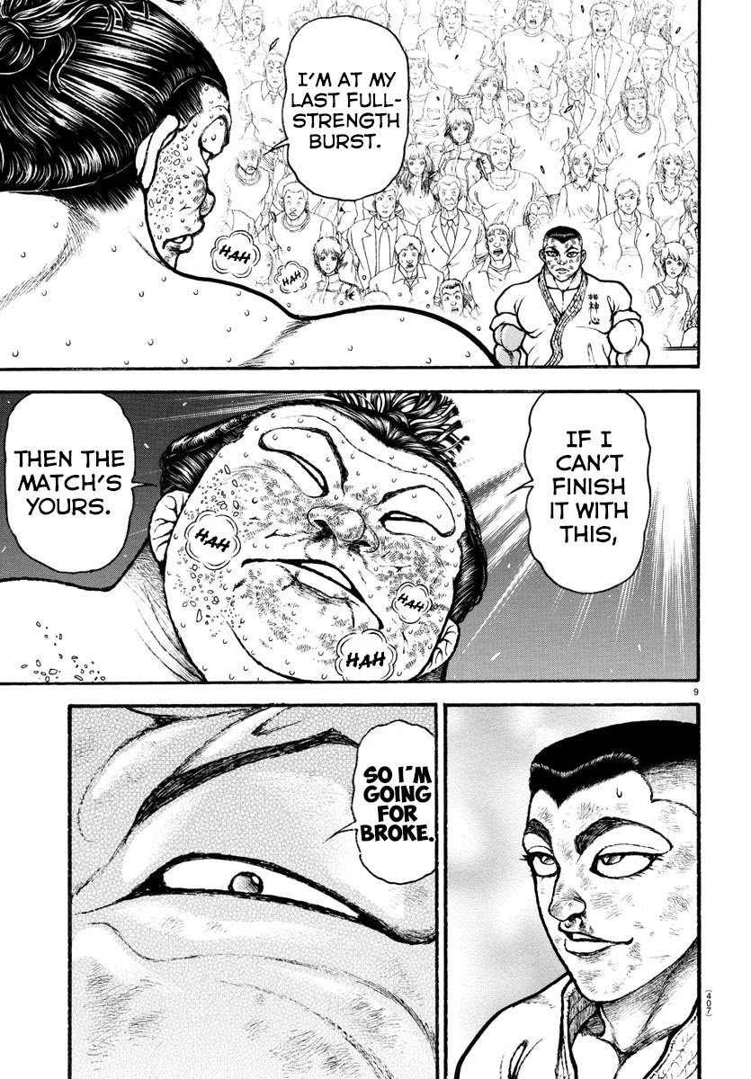 Baki-Dou (2018) Chapter 80 page 8 - Chapter 80: His Last All-Out Burst