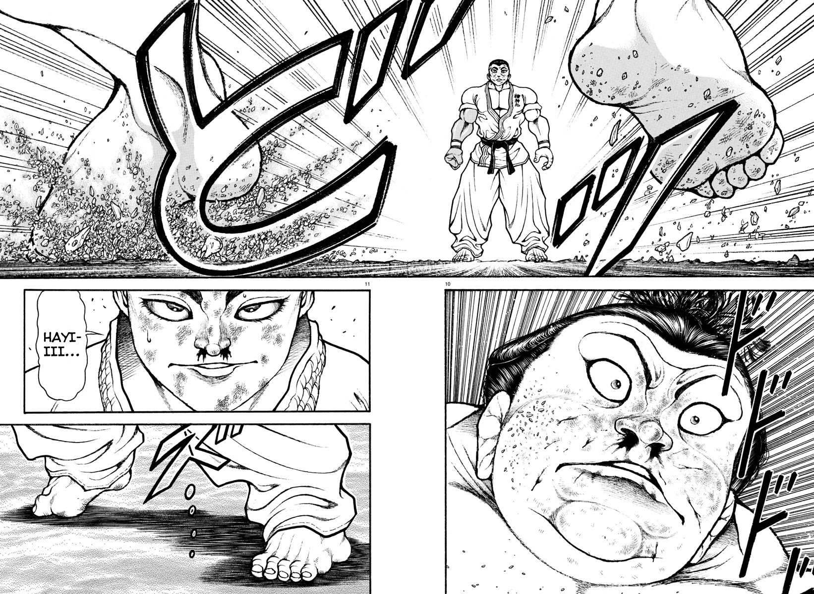 Baki-Dou (2018) Chapter 80 page 9 - Chapter 80: His Last All-Out Burst