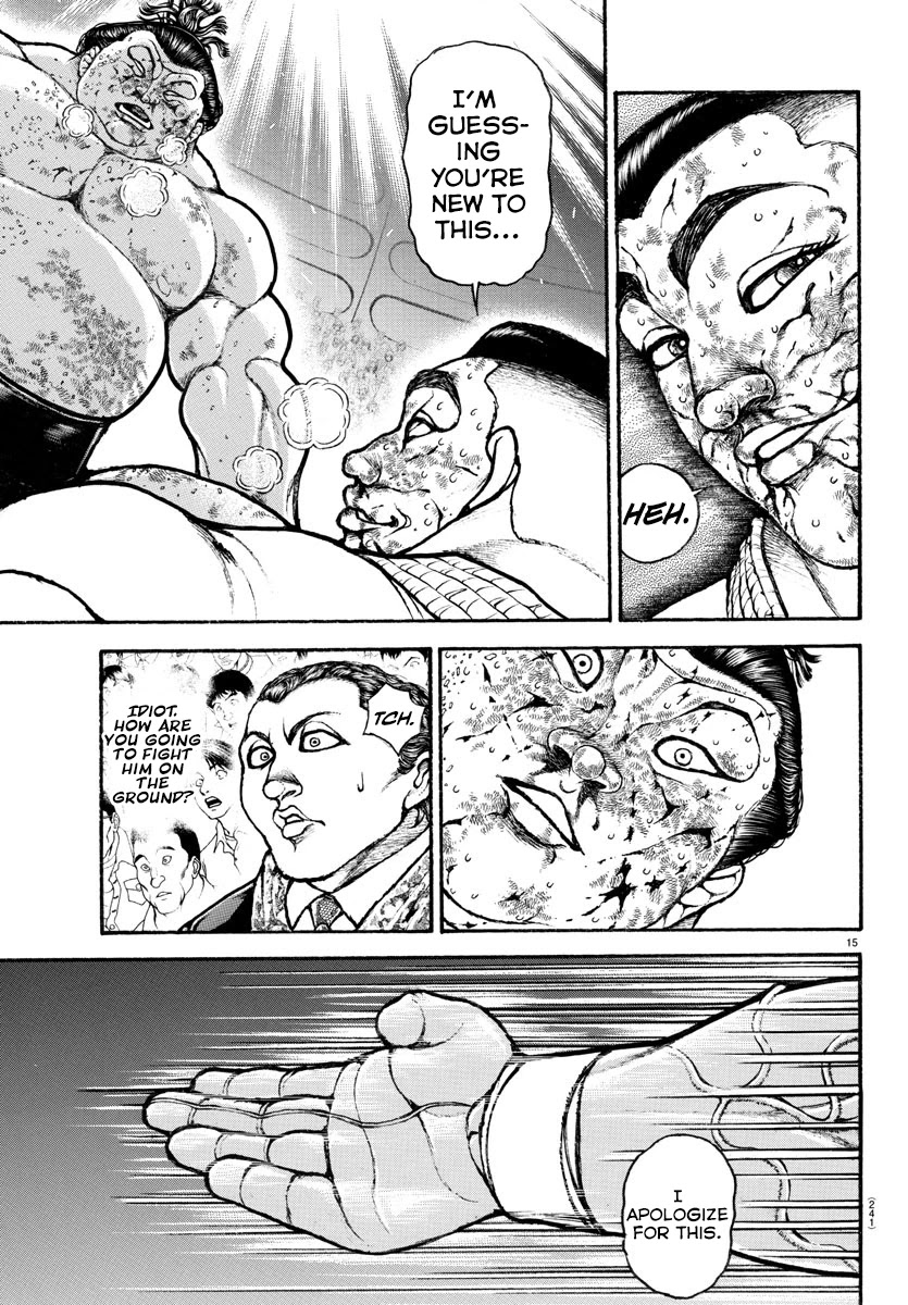 Baki-Dou (2018) Chapter 81 page 15 - Chapter 81: Affecting the Brain
