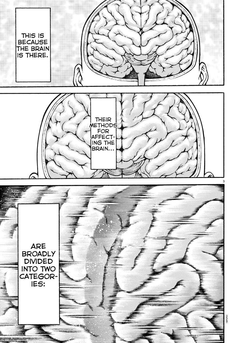 Baki-Dou (2018) Chapter 81 page 3 - Chapter 81: Affecting the Brain