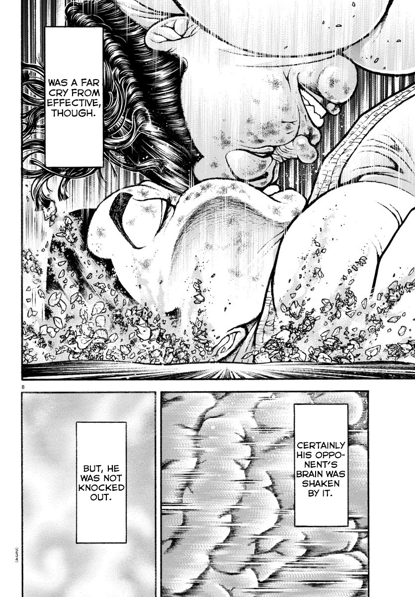Baki-Dou (2018) Chapter 81 page 8 - Chapter 81: Affecting the Brain