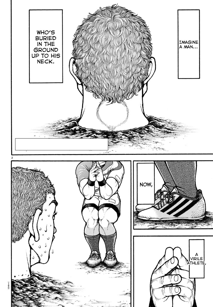 Baki-Dou (2018) Chapter 82 page 2 - Chapter 82: Soccer Kick