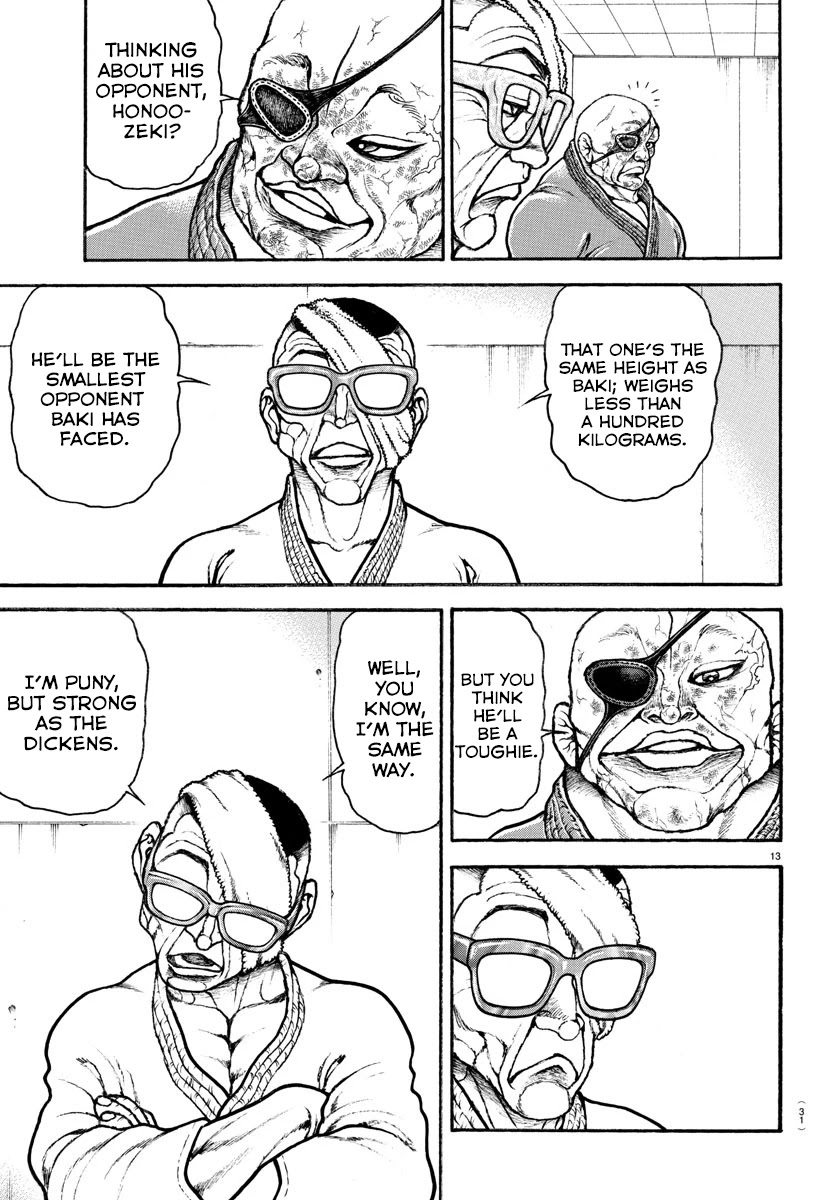 Baki-Dou (2018) Chapter 83 page 14 - Chapter 83: Baki versus Honoo