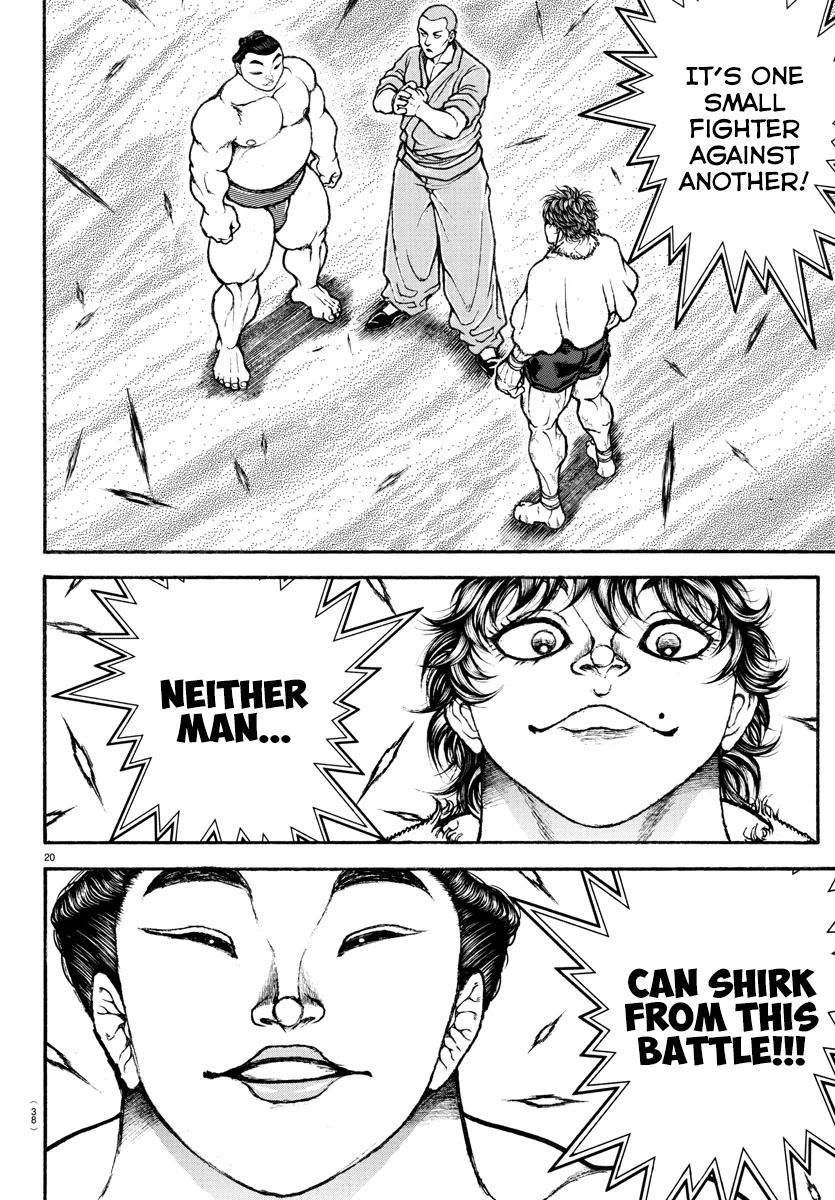 Baki-Dou (2018) Chapter 83 page 20 - Chapter 83: Baki versus Honoo