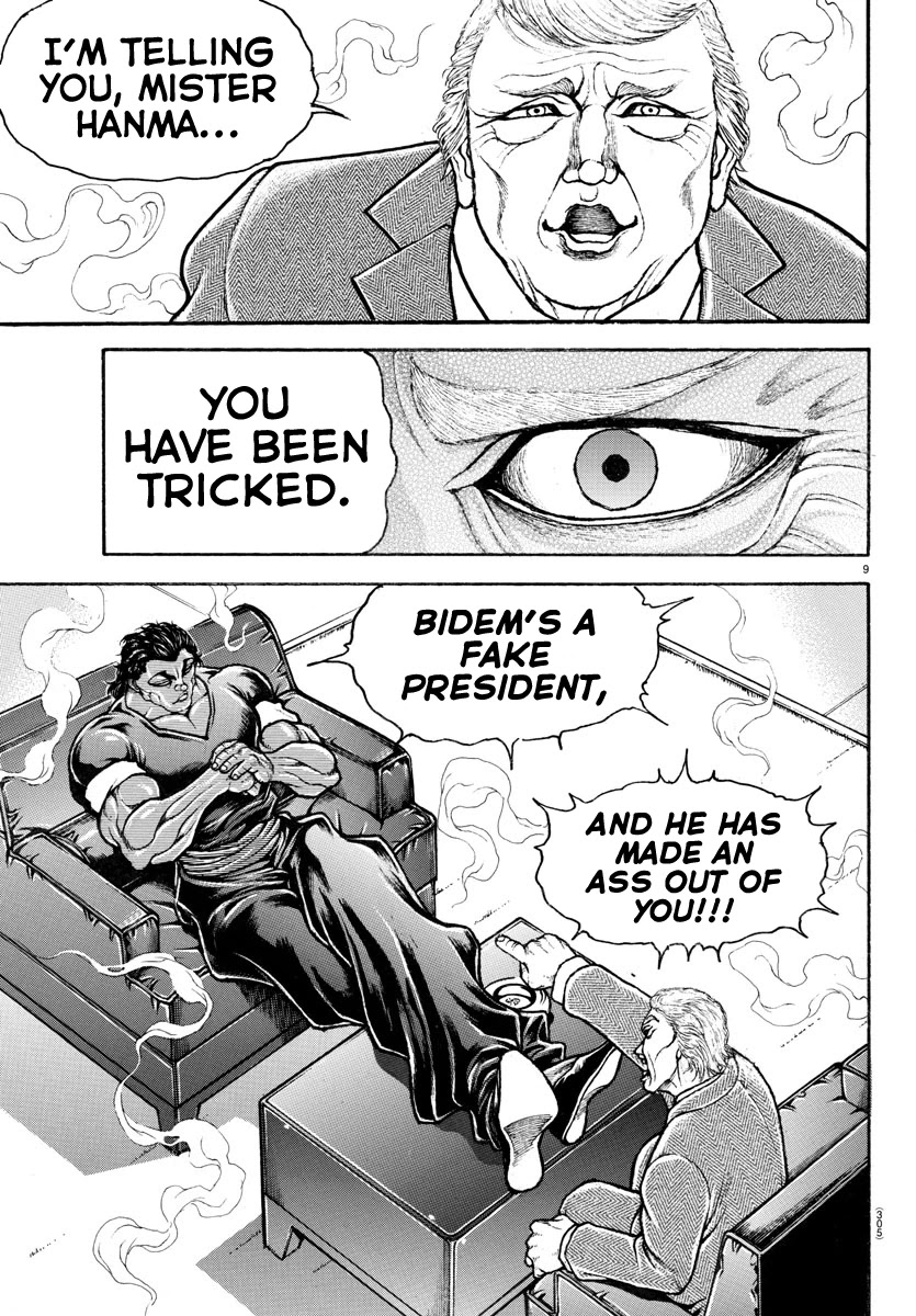 Baki-Dou (2018) Chapter 86 page 9 - Chapter 86: Dunno