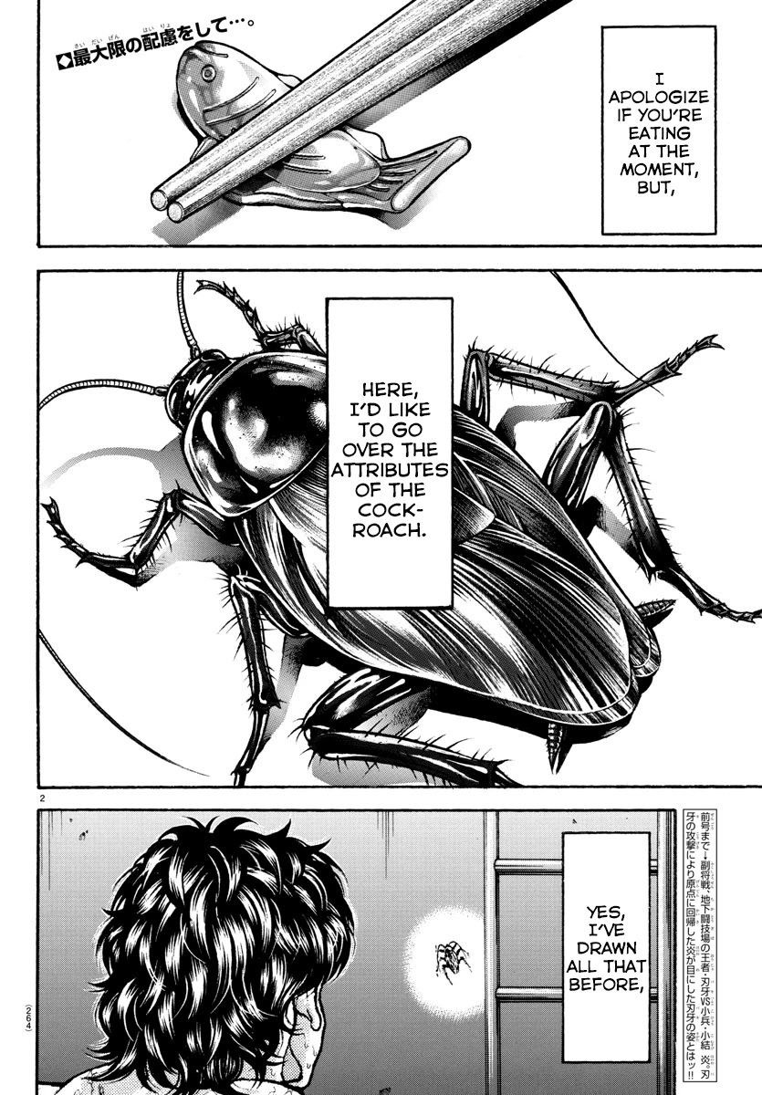 Baki-Dou (2018) Chapter 88 page 2 - Chapter 88: Dash
