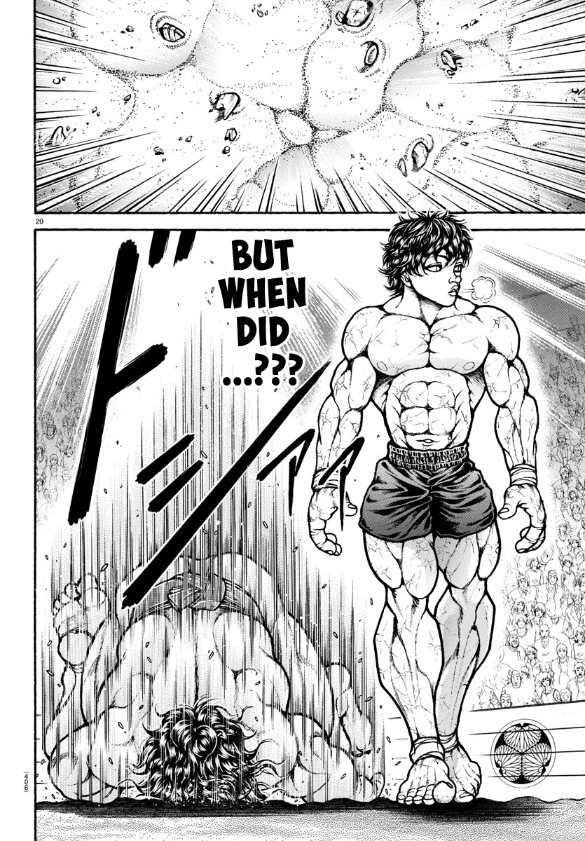 Baki-Dou (2018) Chapter 91 page 19 - Chapter 91: His Opponent's Wheelhouse