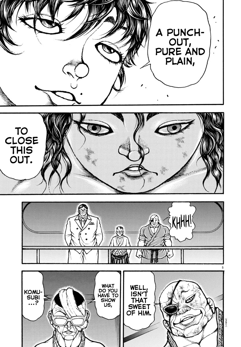 Baki-Dou (2018) Chapter 91 page 5 - Chapter 91: His Opponent's Wheelhouse